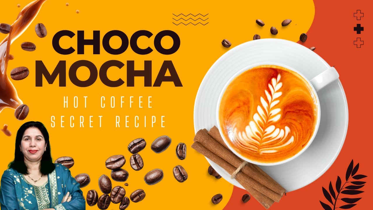 Choco Mocha Hot Coffee Recipe | Café Style Coffee at Home in 2 Minutes!