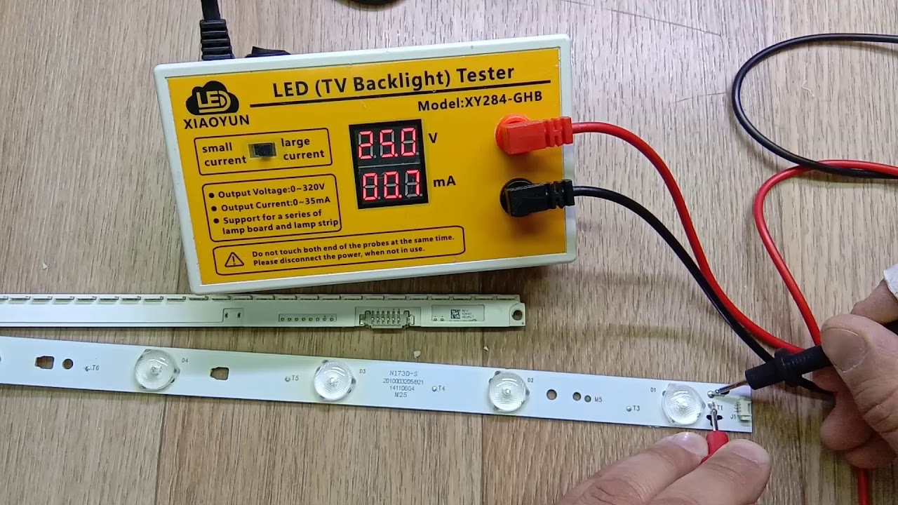 Прибор для проверки светодиодов ЖК телевизоров XY284-GHB / Полный обзор с тестами