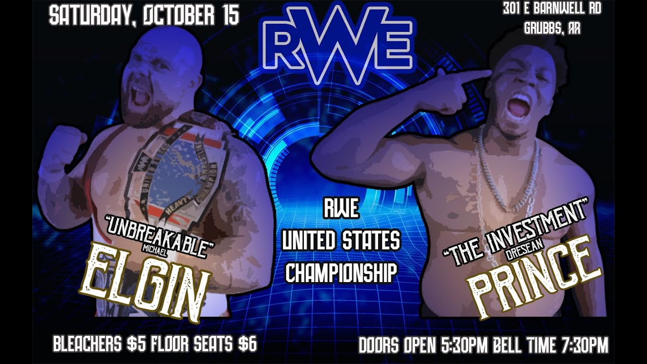 Dre'Sean Prince vs Michael Elgin (RWE United States Championship)