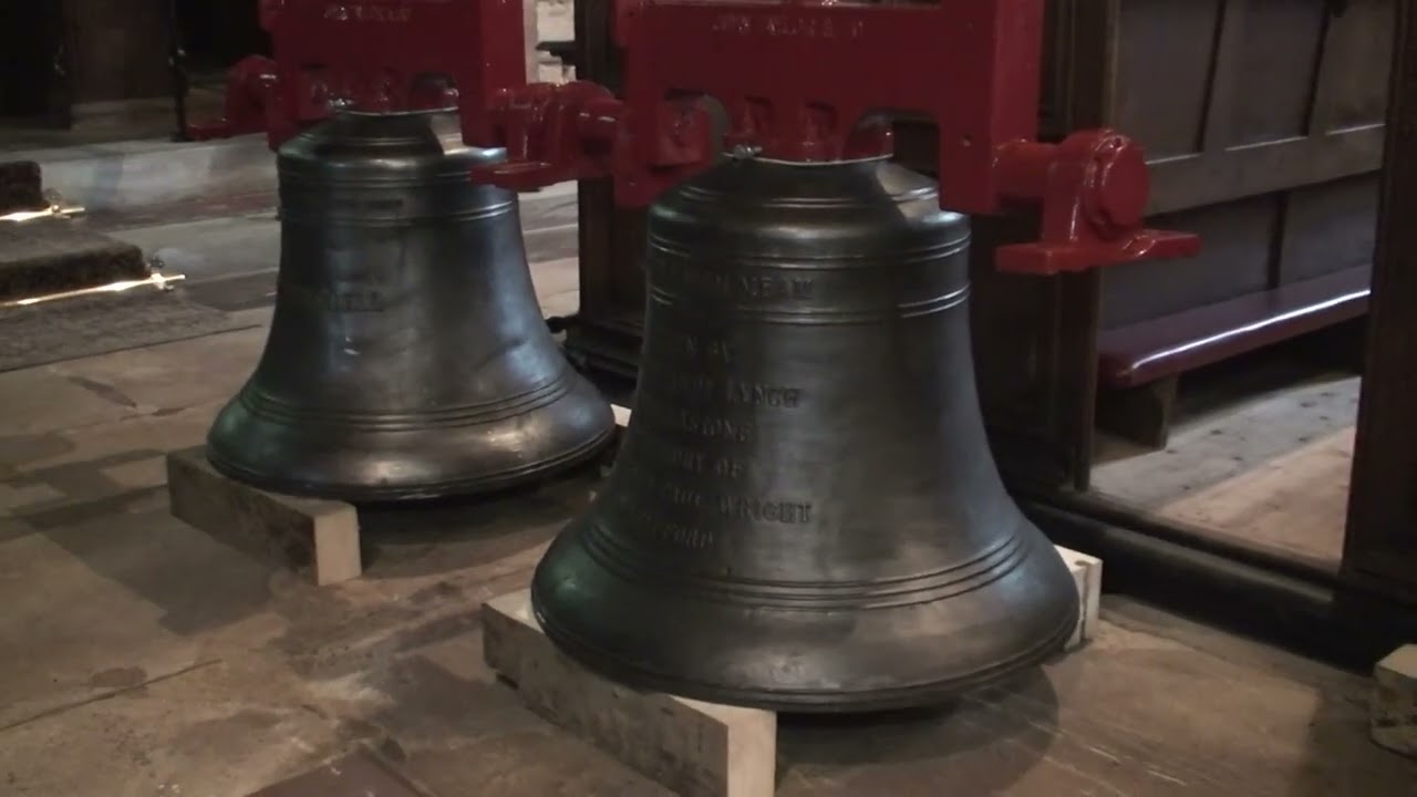 St Peters church Alton's new bells