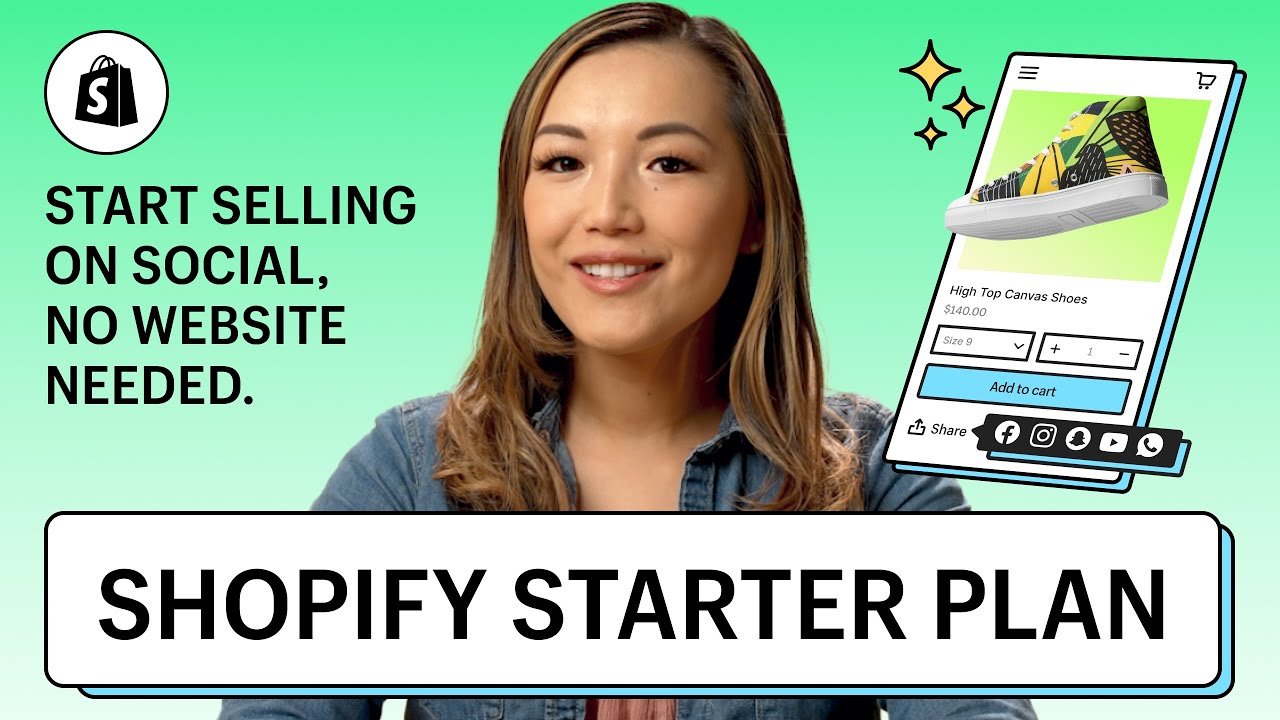How to sign up for a Shopify Starter Plan || Shopify Help Center