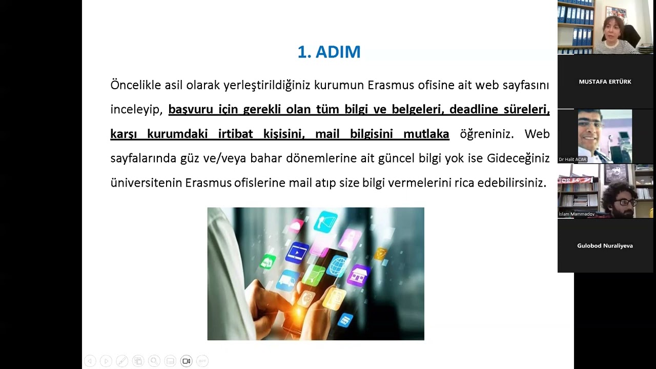 2025 Proje Dönemi Erasmus+ Öğrenim Hareketliliği Bilgilendirme Toplantısı 16/04/2025