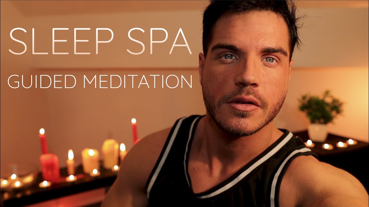 ASMR | SLEEP SPA | Guided Meditation & Pampering | Scalp Massage (Soft Spoken/Whispered)