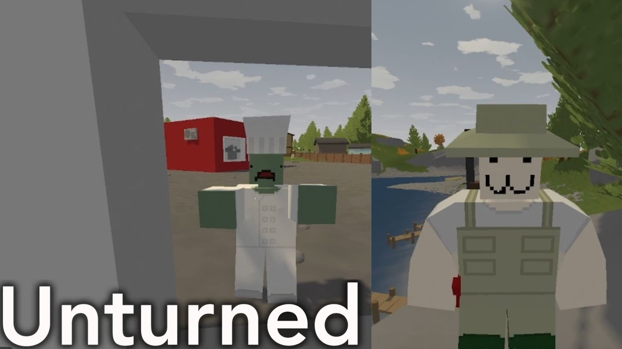 Убегаем от зомбаков 🧟 | Unturned