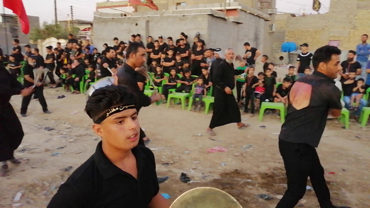 موكب الحسن المجتبى في ضيافة موكب قمربني هاشم النهروان اليوم التاسع التصوير مثنى الطليباوي