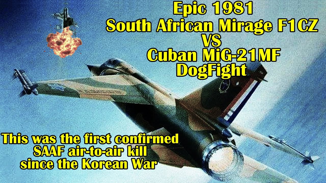 Epic 30-Second Dogfight: SAAF Mirage F1 Takes Down Soviet MiG-21 Over Angola