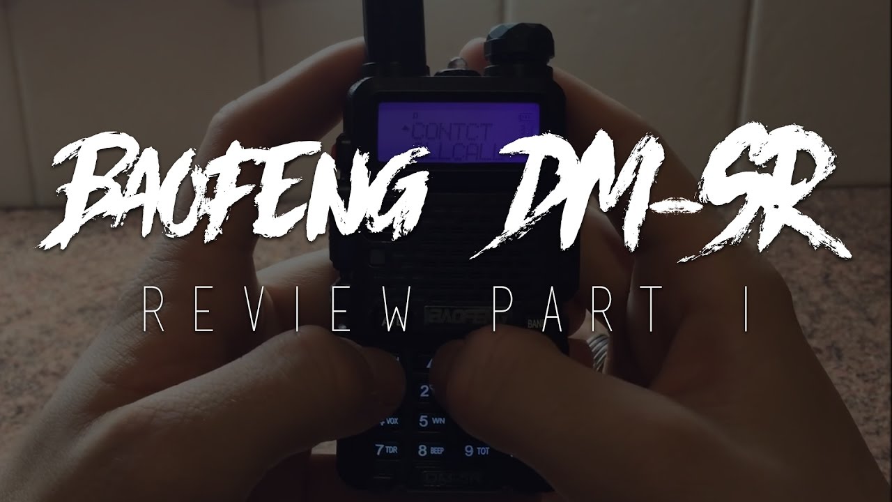 Baofeng DM-5R DMR Radio - Unboxing & First Impressions