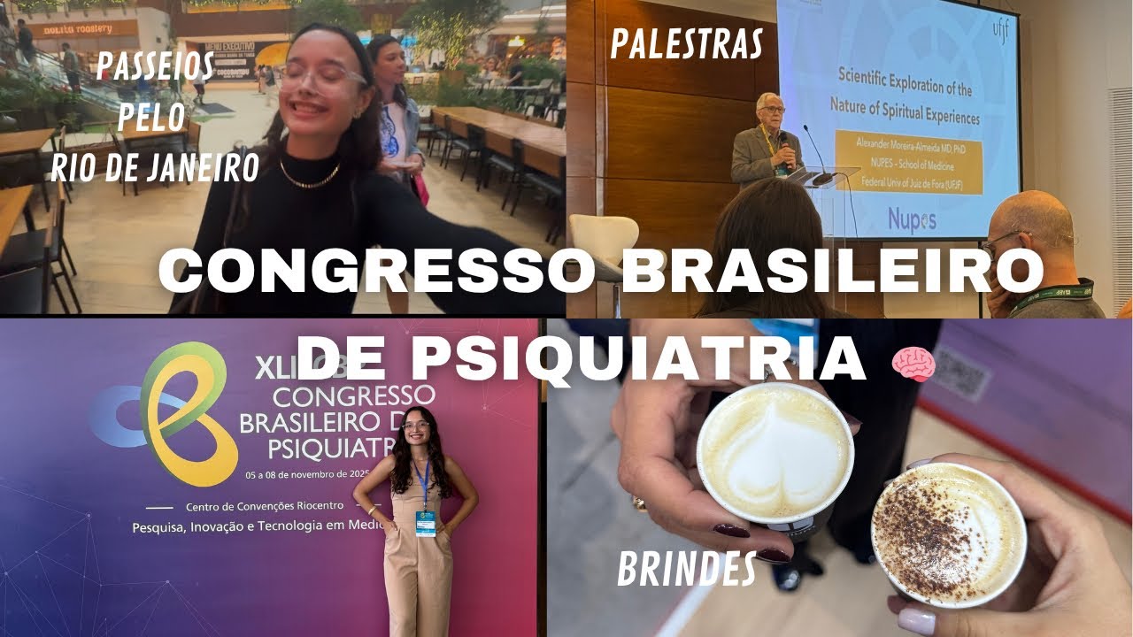 MEDVLOG #37 | vlog pelo Rio de Janeiro🇧🇷 + apresentação de trabalho + palestras 🧠 