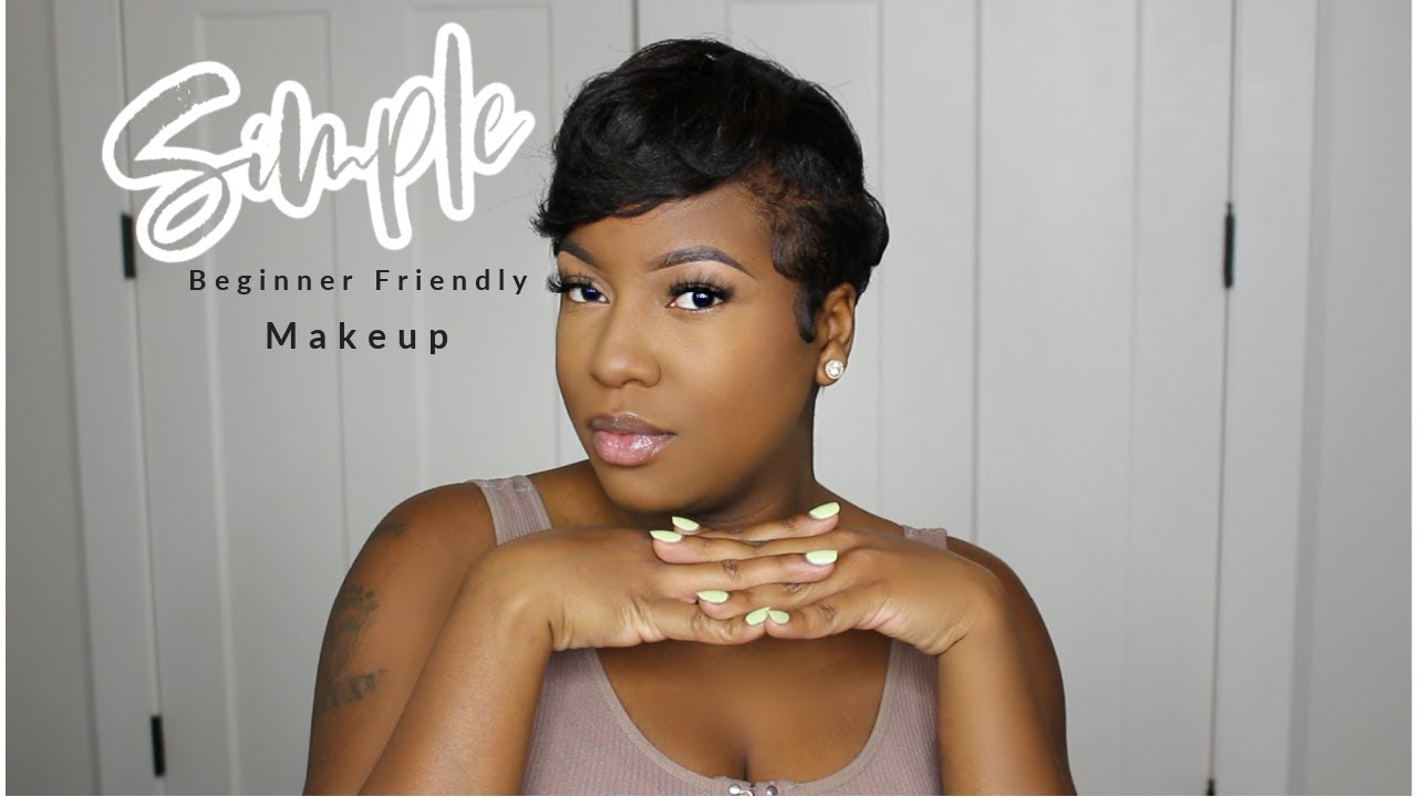 SIMPLE BEGINNER FRIENDLY MAKEUP LOOK | LIPGLOSS AND LASHES