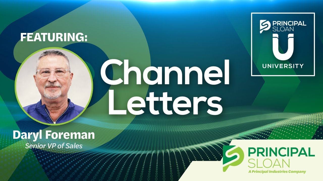 Channel Letters – Principal Sloan U