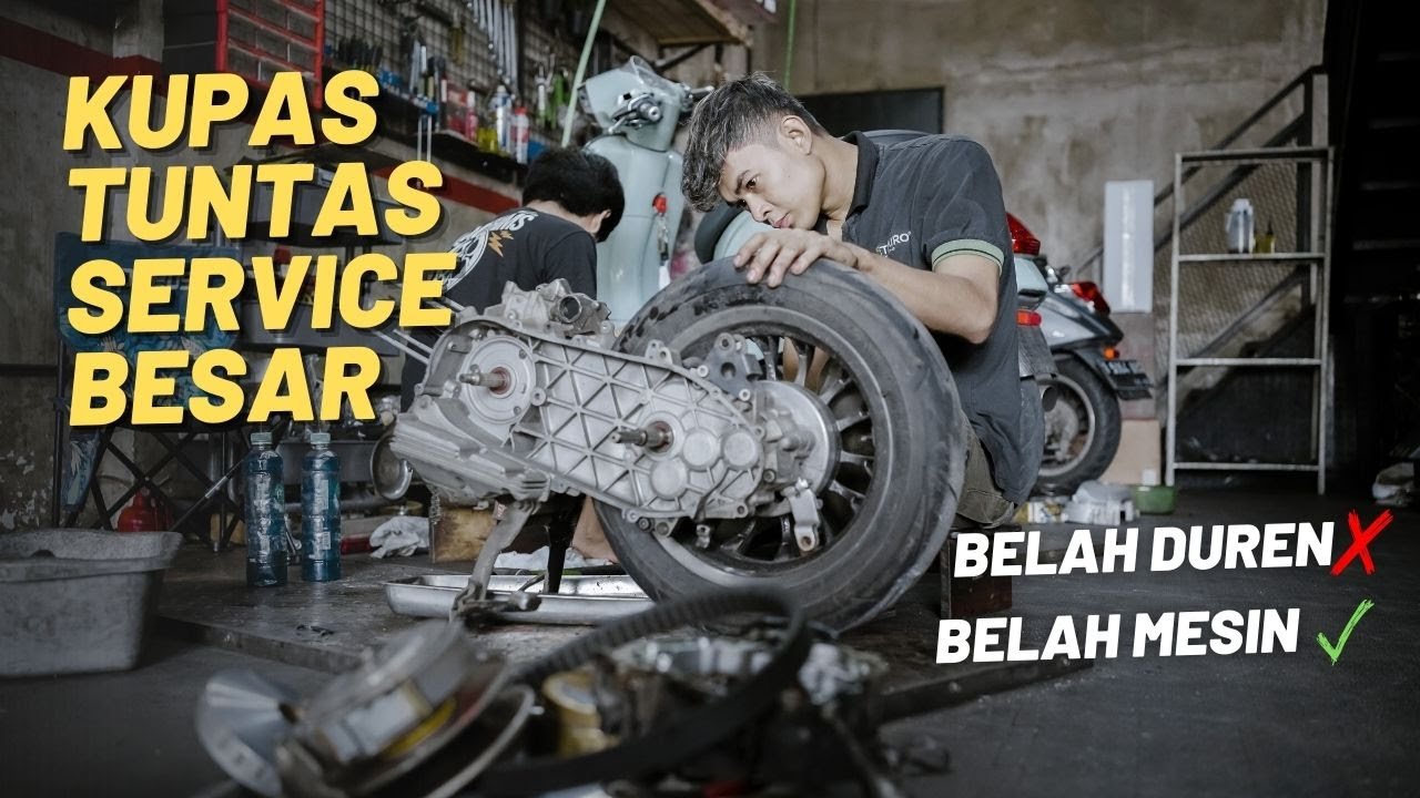 TURUN MESIN CUMAN 21 MENIT!!! - DARI BONGKAR SAMPE PASANG LAGI