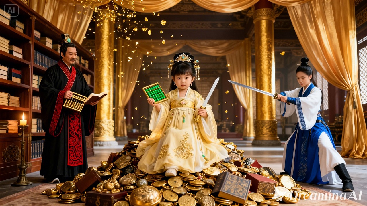 Bé năm tuổi rời nhà hành hiệp, dùng bàn tính vàng thu phục cả thiên hạ