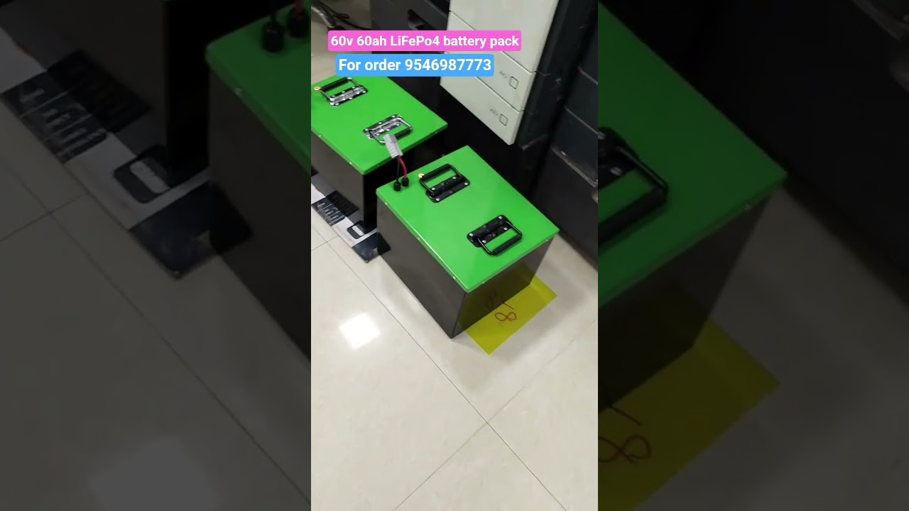 Both 60V 60Ah Lithium Battery Packs Ready for Delivery | Clotoy EV Battery | Final Testing & Packing