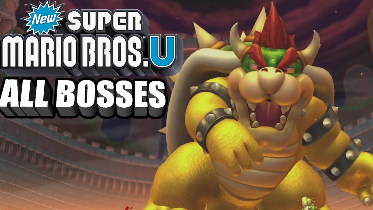 New Super Mario Bros. U All Bosses