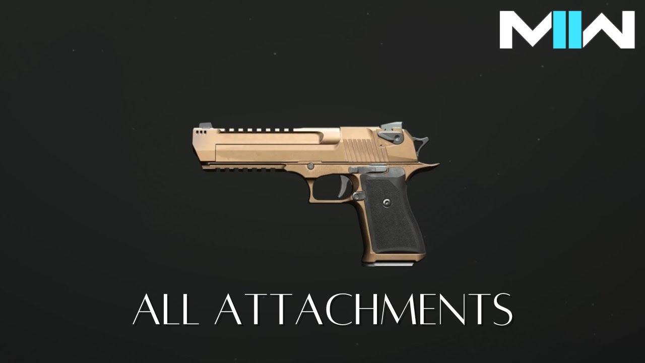 Modern Warfare 2 GS MAGNA (Full Auto Desert Eagle) Gunsmith All Attachments
