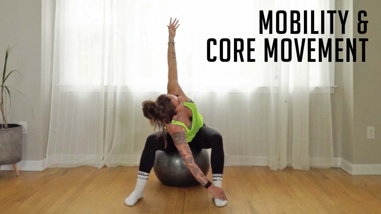 Exercise Ball Mobility and Core Focused Movement Practice | BOSU® Workout with Candace