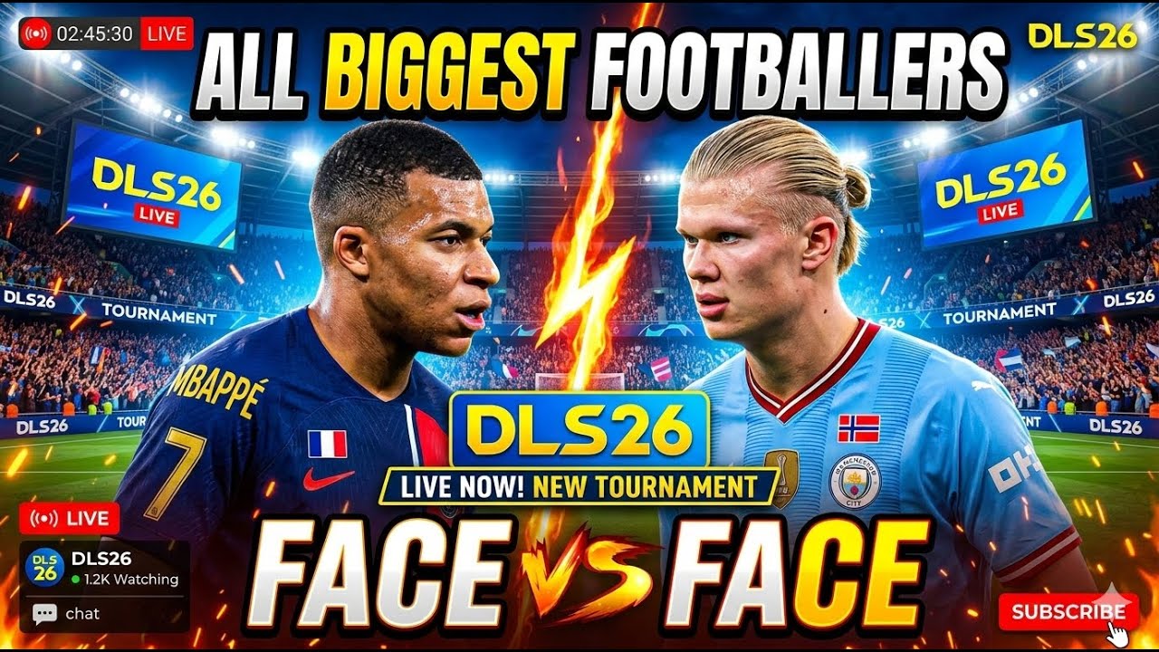 ​DLS26 NEW TOURNAMENT LIVE! 🏆 All Legends Face to Face!