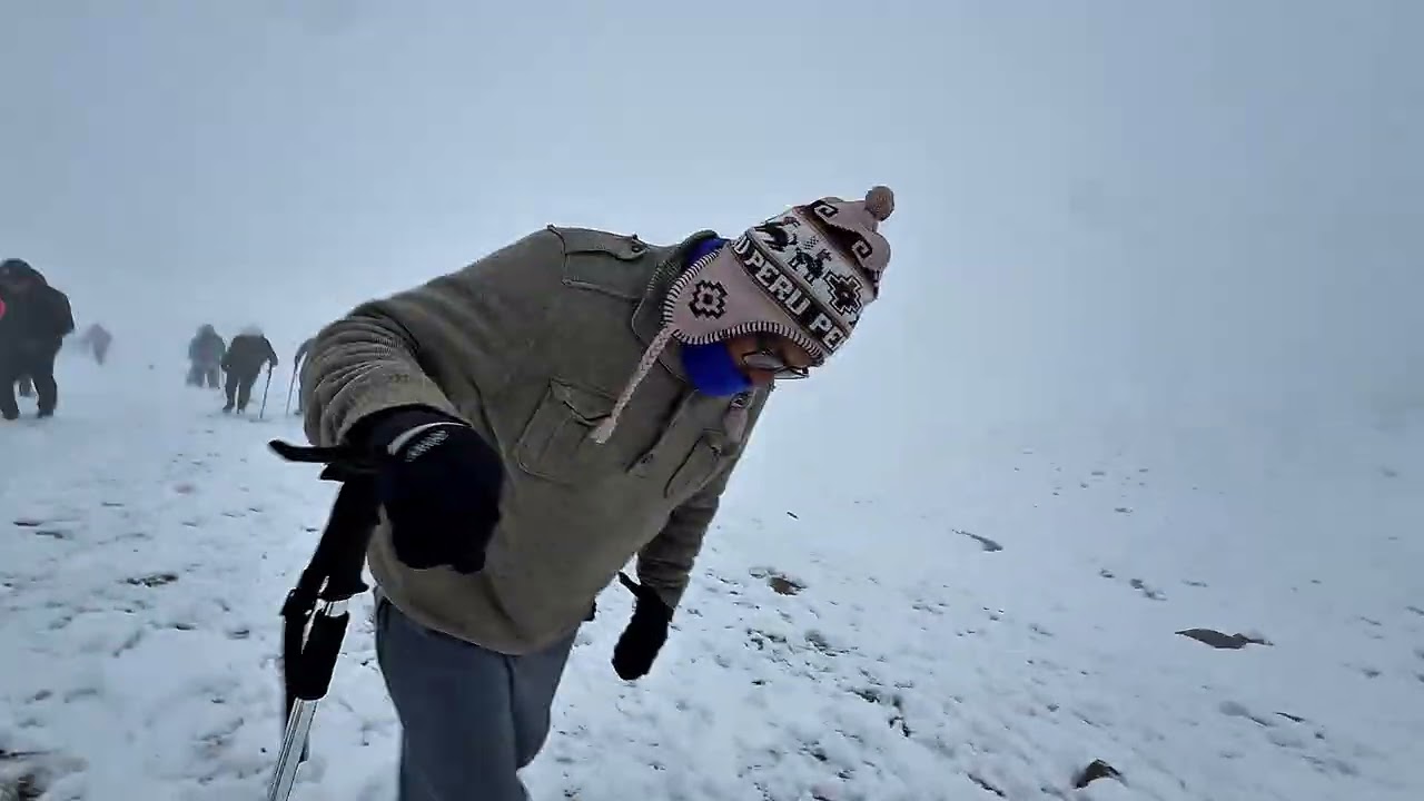 Trekking a 4900 metros 