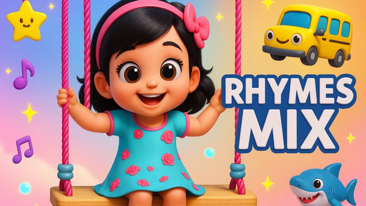 1 Hour Nursery Rhymes Mix | Kids Party Songs| Kiki’s World