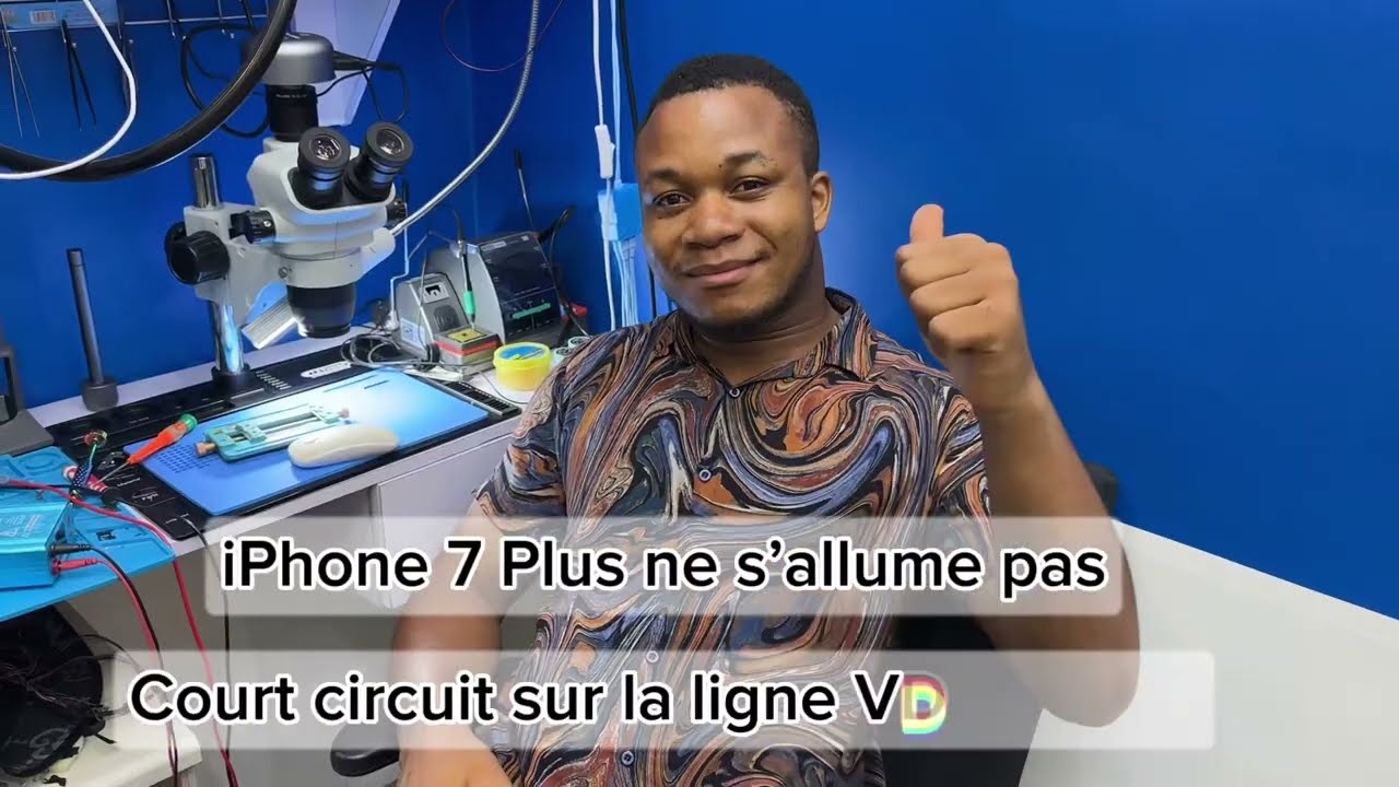 Réparer iPhone qui ne s’allume pas - Microsoudure et formation