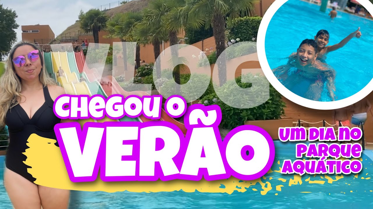 É VERÃO EM PORTUGAL: Um dia incrível no Parque Aquático!
