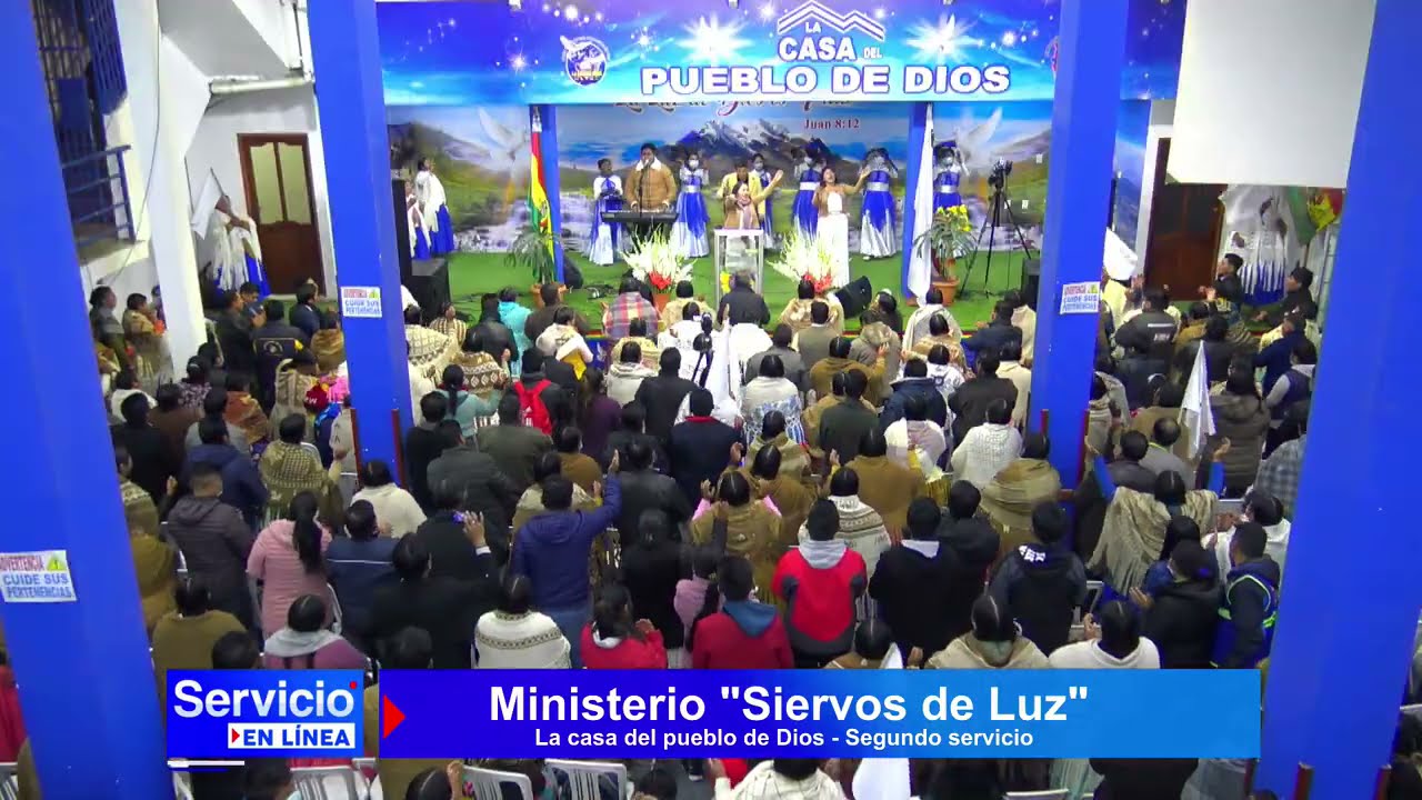 Ministerio de Alabanza ♫Siervos de Luz ▷●En vivo Mix Alabanzas (Iglesia la luz de Dios) 05/12/2021