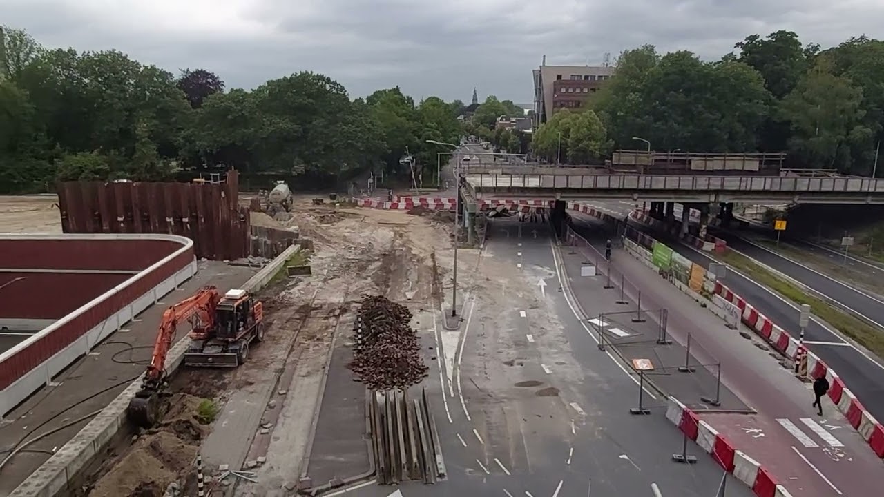 Status A7 Ringweg Groningen @ Hereweg (midden) JUNI '24