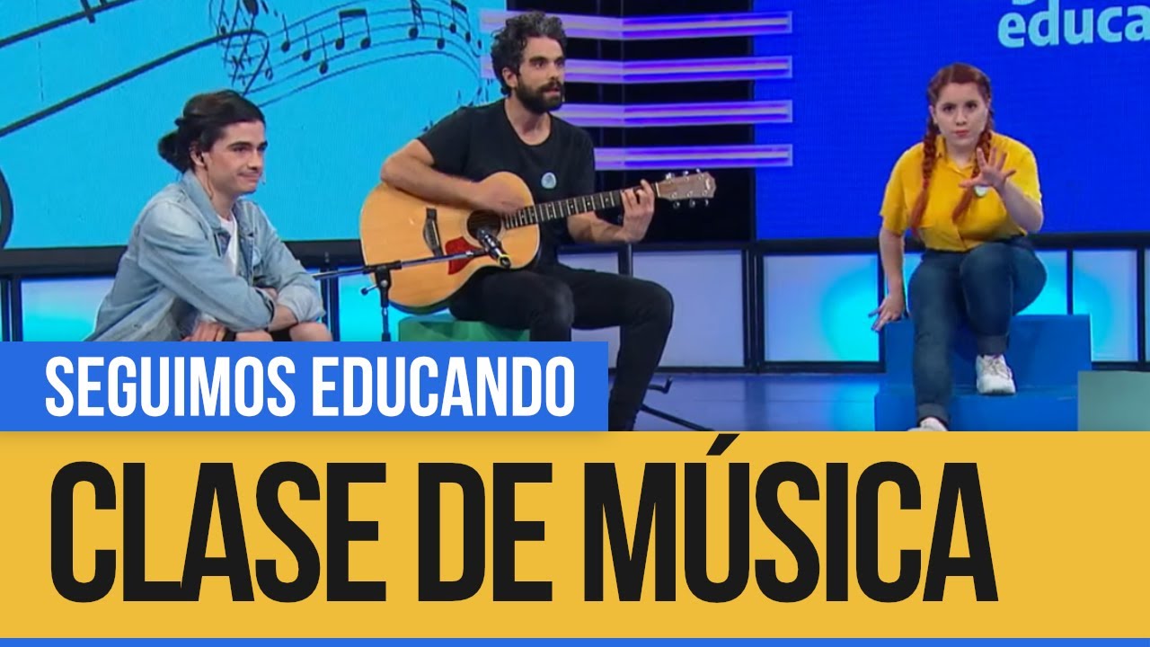 Clase de música - Seguimos Educando