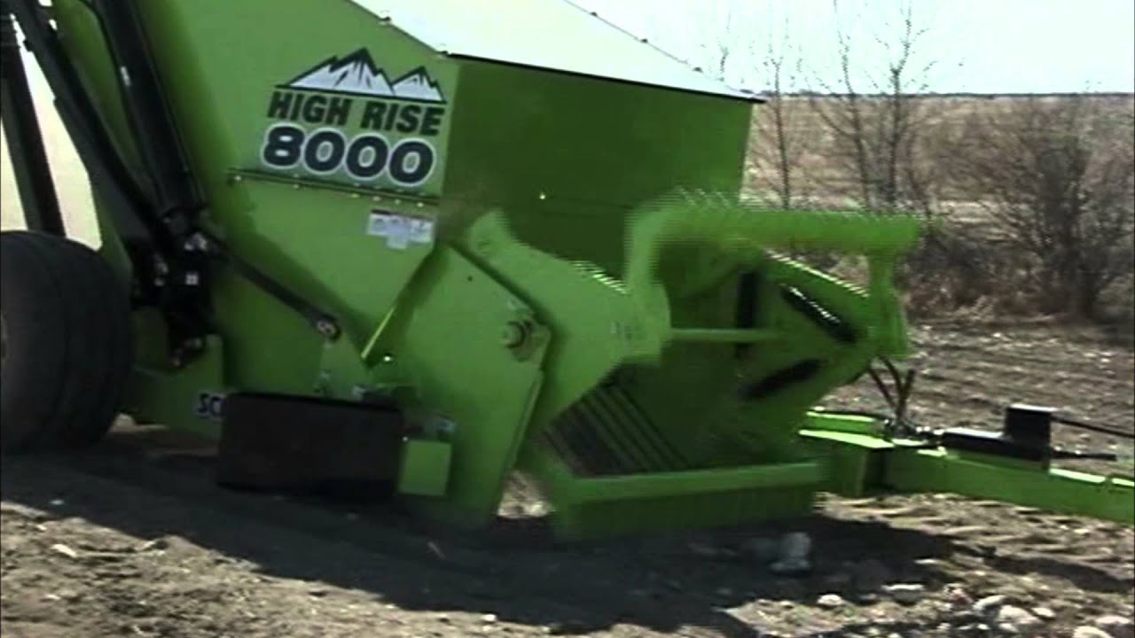 Schulte Rock Picker Picking Stones