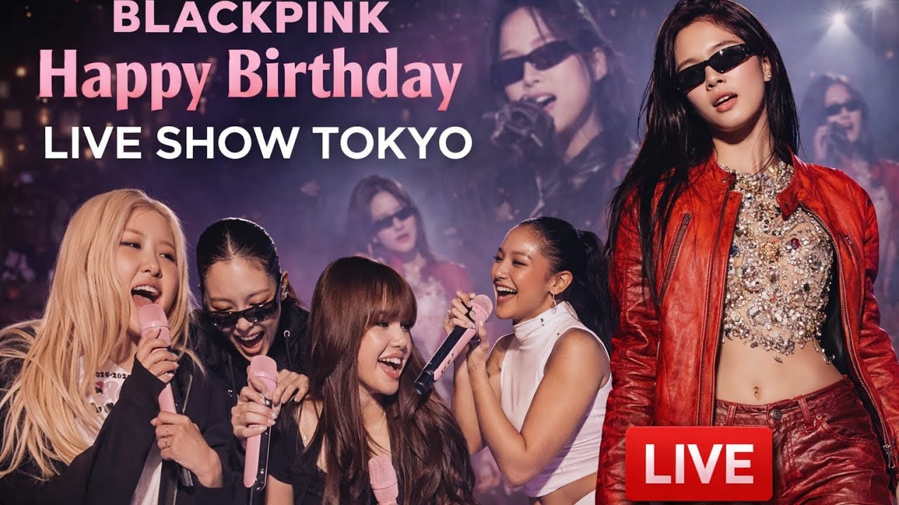 BLACKPINK Happy Birthday 🎉 LIVE Show Tokyo 🇯🇵  Emotional Moments Performance 