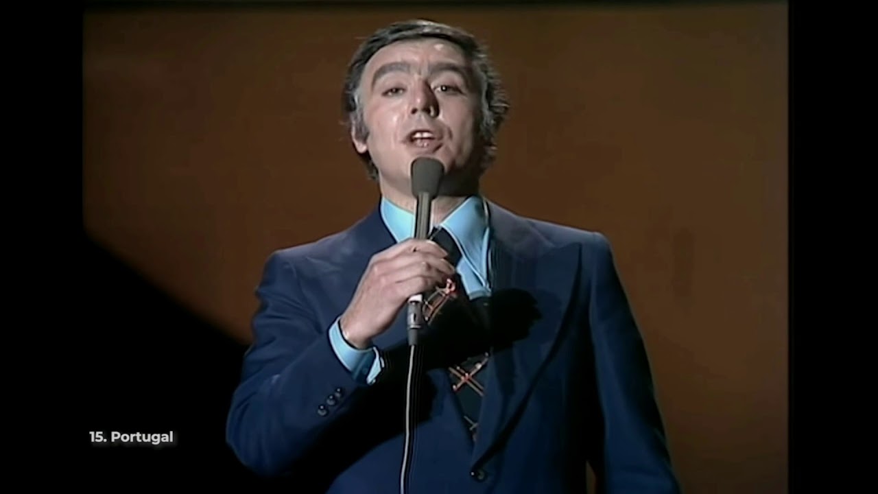 Portugal 🇵🇹 - Eurovision 1976 - Carlos Do Carmo - Una flor de verde pinho