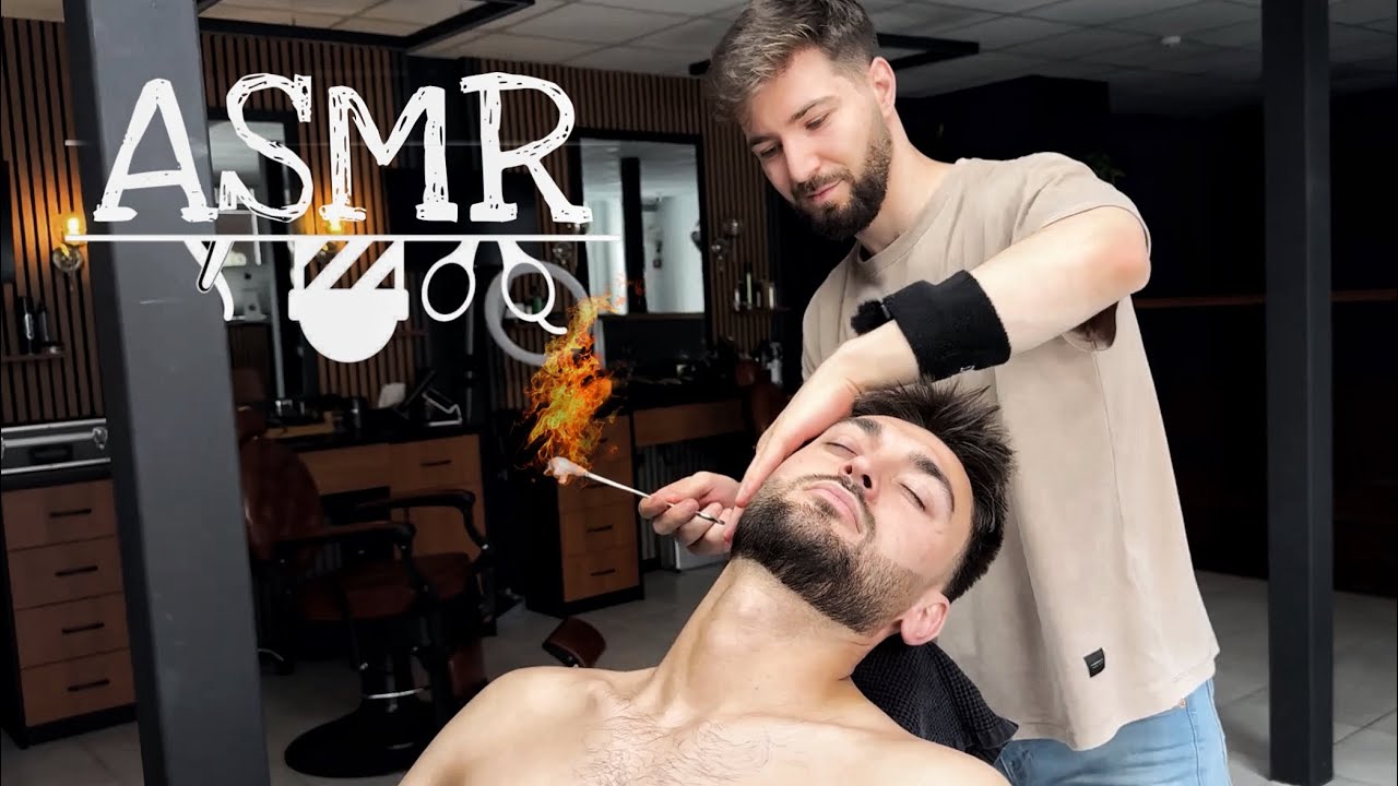 ASMR: Fire and Touch — Exotic Mouth Massage and Flame Magic