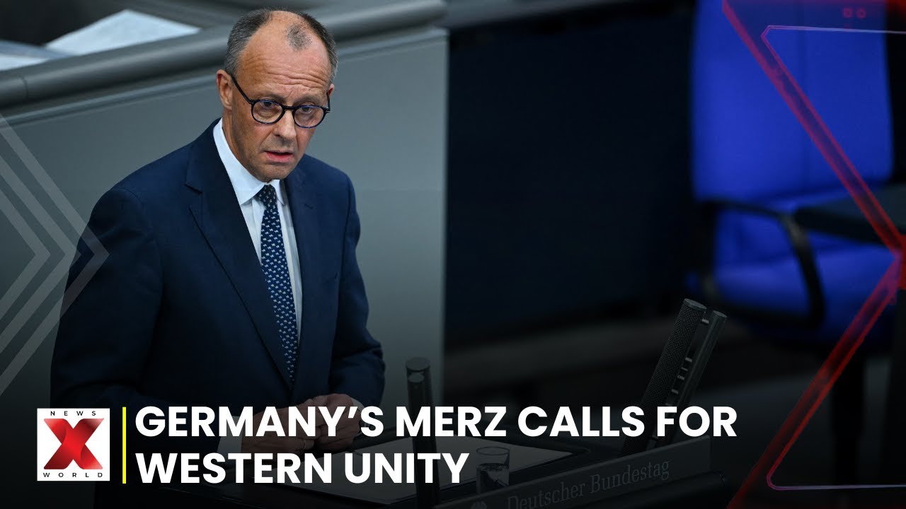 Germany&rsquo;s chancellor Friedrich Merz urges Western unity on Ukraine conflict | NewsX World