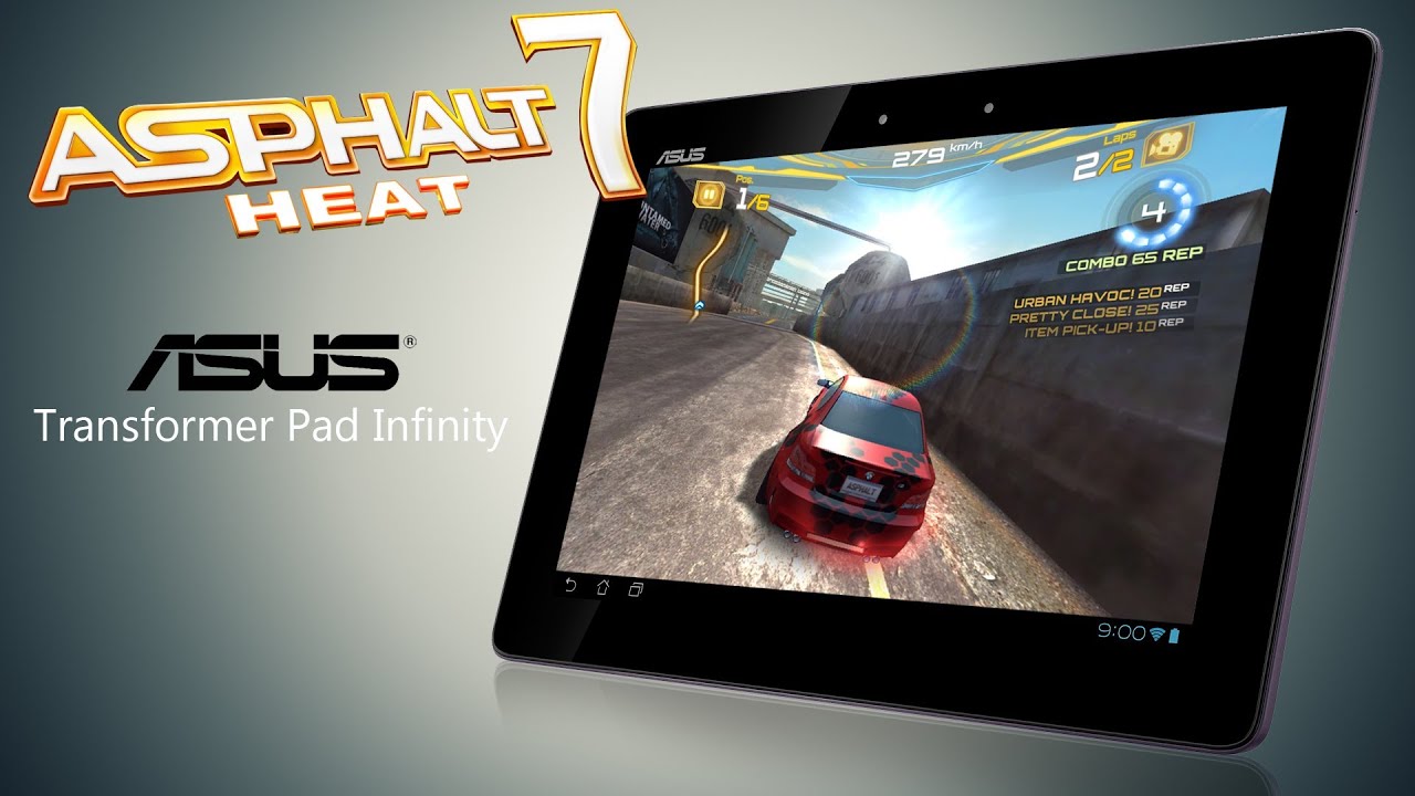 Asphalt 7: Heat | ASUS Transformer Infinity | Tegra 3