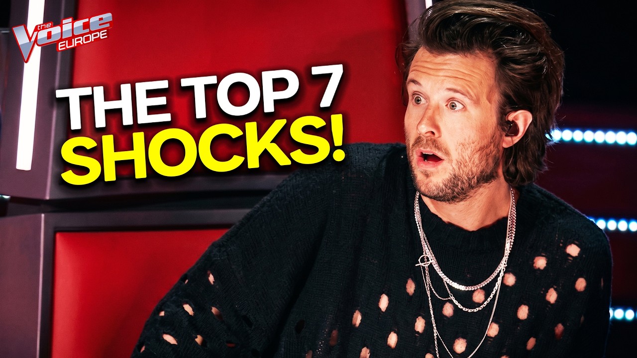 TOP 7 Most SHOCKING Blind Auditions Ever! | The Voice