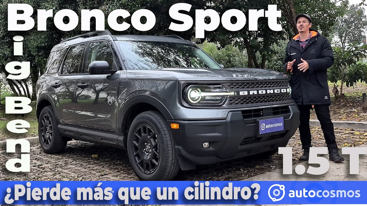Test Ford Bronco Sport Big Bend ¿Alcanza el 1.5L tres cilindros con turbo?