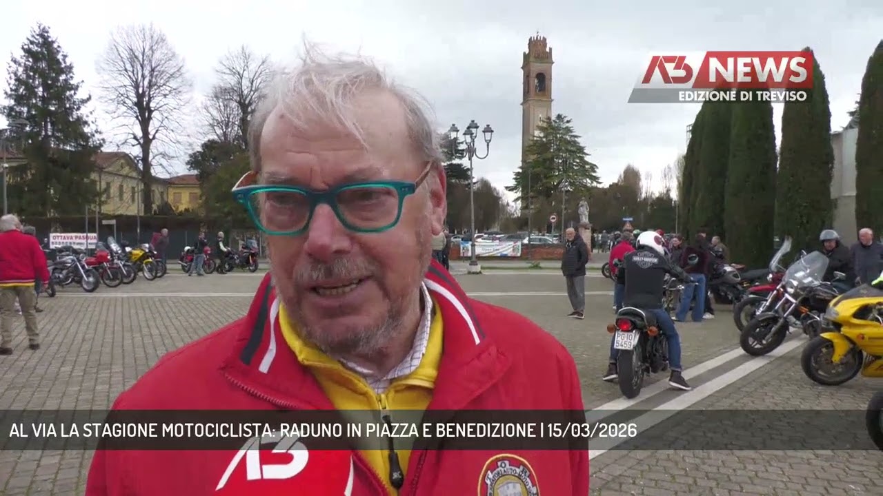 AL VIA LA STAGIONE MOTOCICLISTA: RADUNO IN PIAZZA E BENEDIZIONE | 15/03/2026