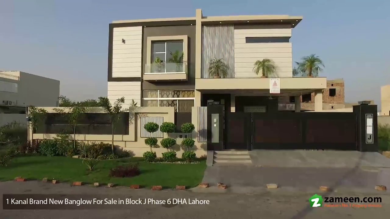 1 KANAL BRAND NEW FULLY FURNISHED BUNGALOW IS AVAILABLE FOR SALE IN BLOCK J PHASE 6 DHA LAHORE