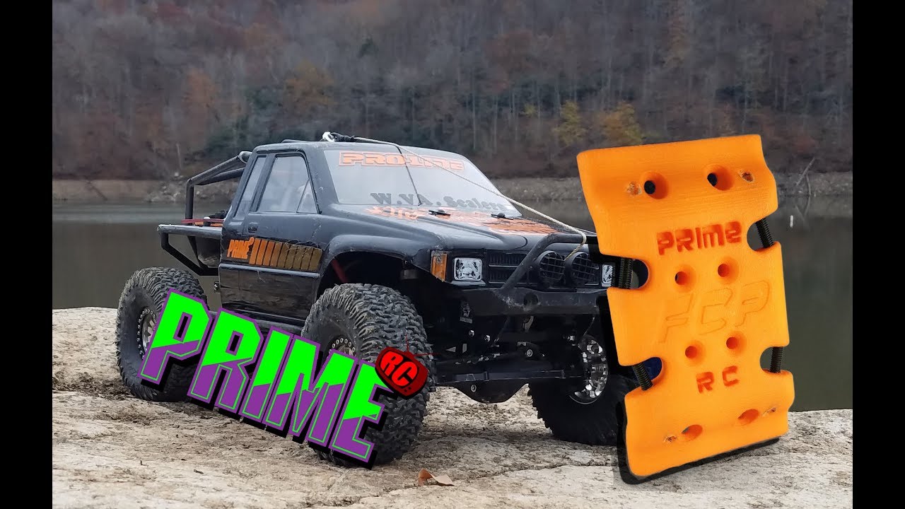 Prime RC Review of Fish's Crawler Parts LCG Skid Plate