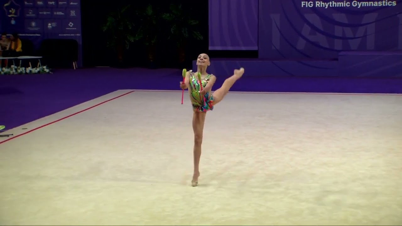 KAR Melissa (GER) - 2023 Rhythmic Junior Worlds Qualifications CL Individual