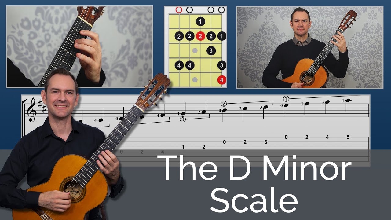 The D Minor Scale on Guitar