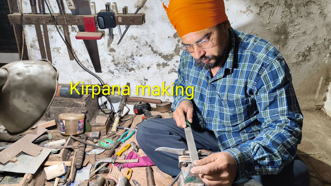 #Kirpana #making Jagdeep Singh contact 🤳+919803718731
