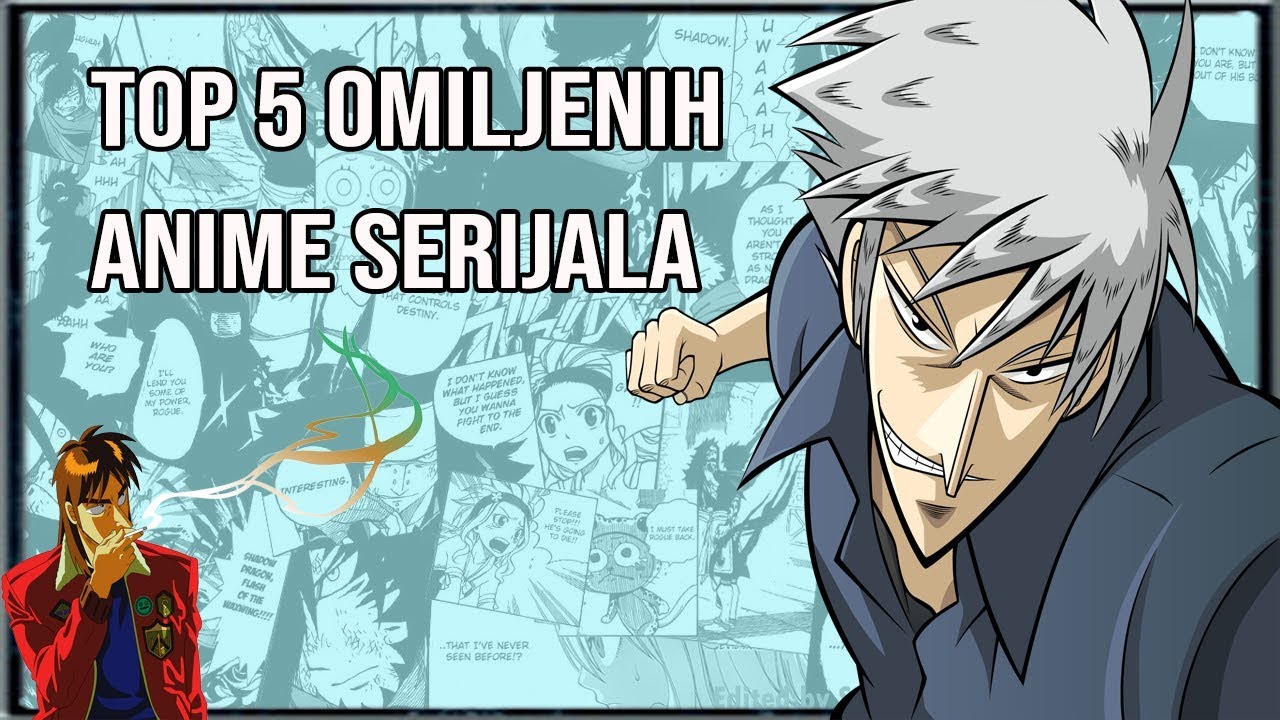 Top 5 Omiljenih Anime Serijala