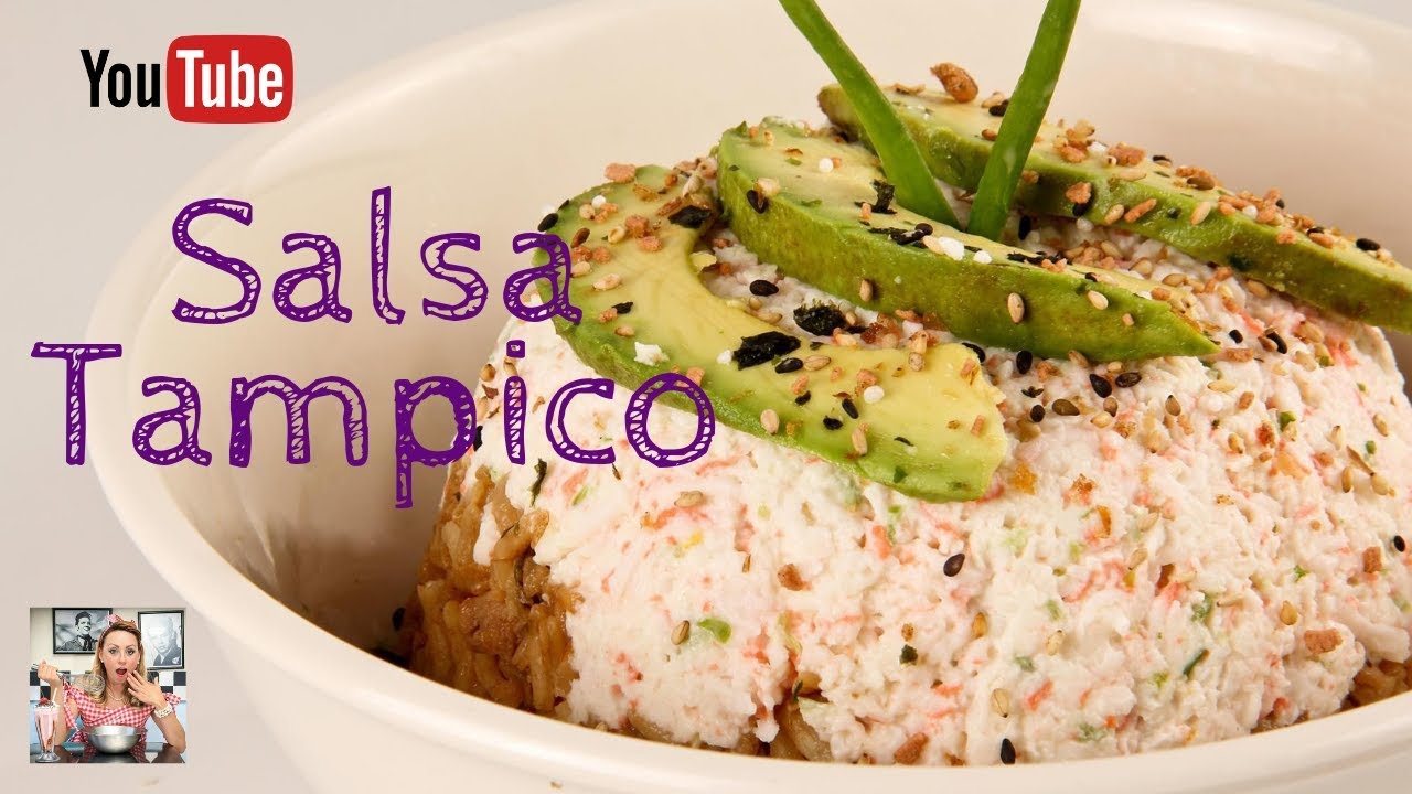 SALSA TAMPICO 🦀/ ENSALADA DE SURIMI 🦀 en 10 MINUTOS/prittypat