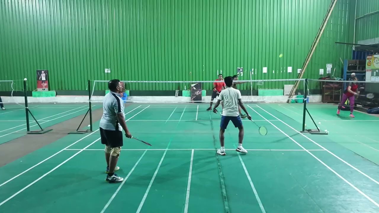 Bijay & Saumya VS Soumya & Ashok |Thirdcourt |Badminton |MensDoubles |ClubBadminton |YonexMavis350
