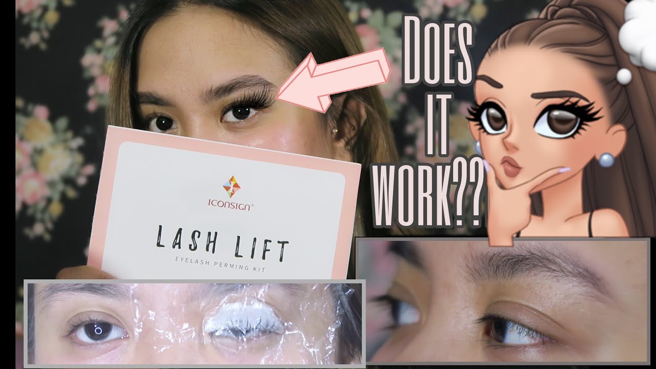 Does it work?: Iconsign | Demo and Review- DIY Lash lift | Philippines