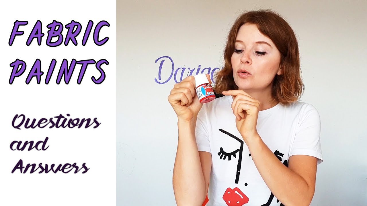 FABRIC PAINTS - ALL YOU NEED TO KNOW ABOUT PAINTING ON CLOTHES