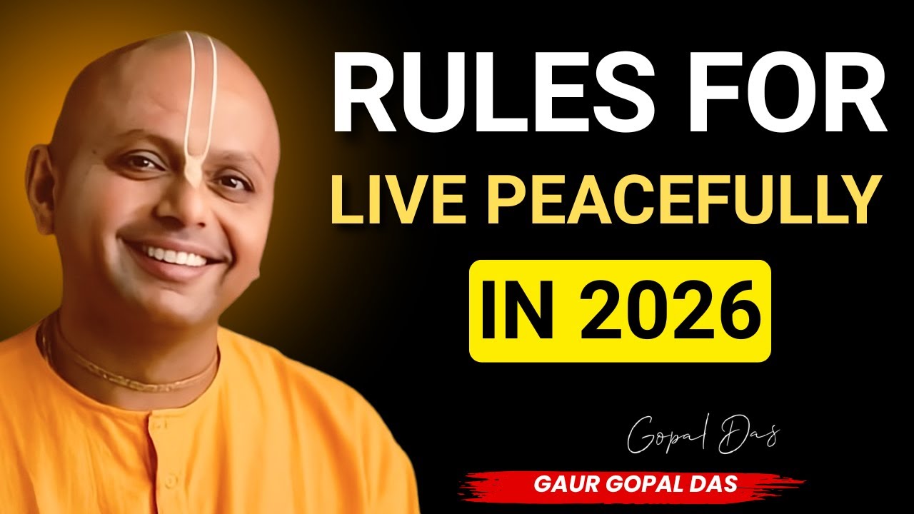 7 rules for Live Peacefully | Gaur Gopal Das