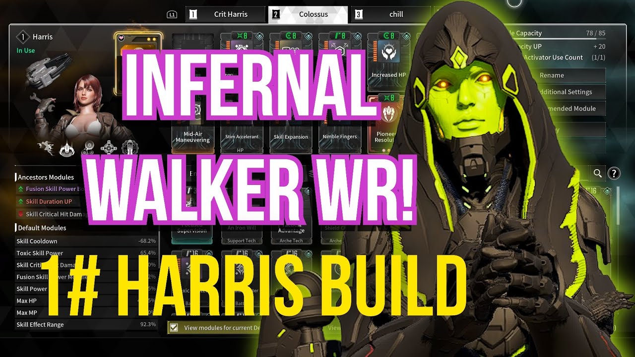 HARRIS WORLDRECORD! Best Guide to Beat Infernal Walker I The First Descendant