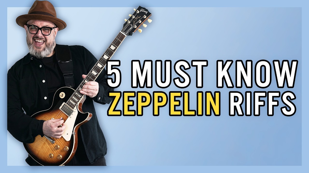 (5) Five More Led Zeppelin Riffs in the Same Key (A)